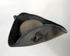 18th century hats with three points|Tricorne